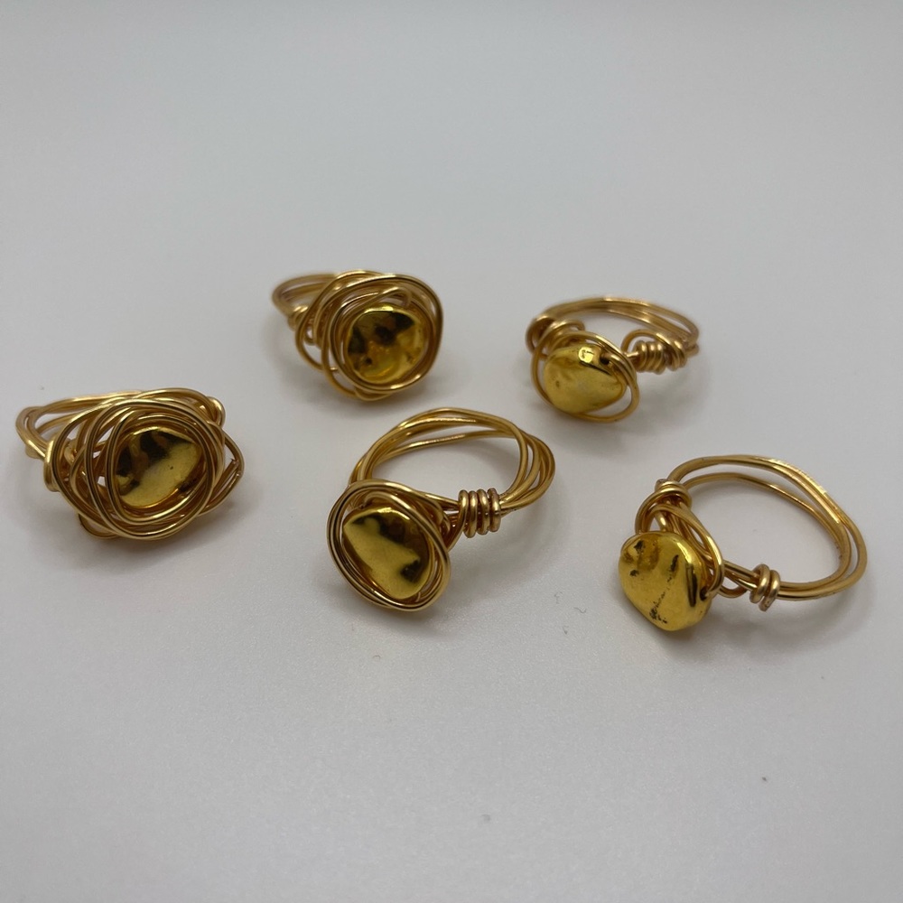 Handmade Wire Wrapped Ring - Picture 4 of 10